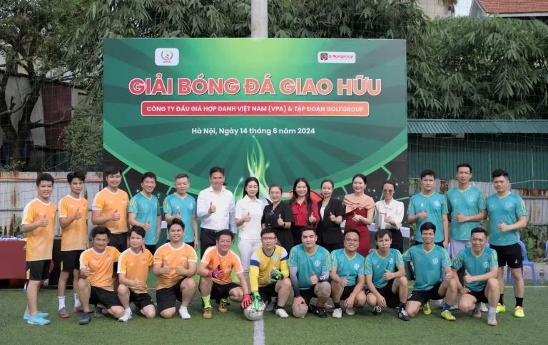 Giải bóng đá giao hữu VPA x Golfgroup mở ra cơ hội hợp tác lớn