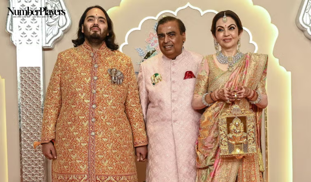 Đám cưới con trai út của tỷ phú Mukesh Ambani