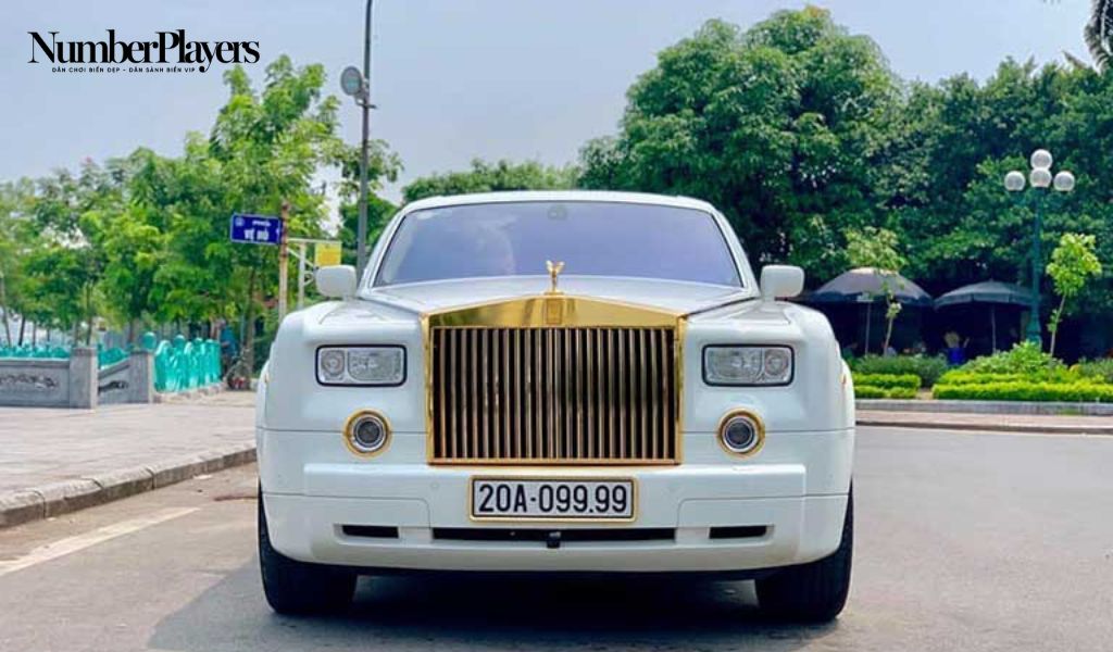 Chiếc Rolls-Royce mang biển số VIP tứ quý 9 (20A-099.99) ơt Thái Nguuyên